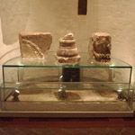 Белокаменные фрагменты Успенского собора 1326-1327 годов. 1-й этаж 1-го яруса